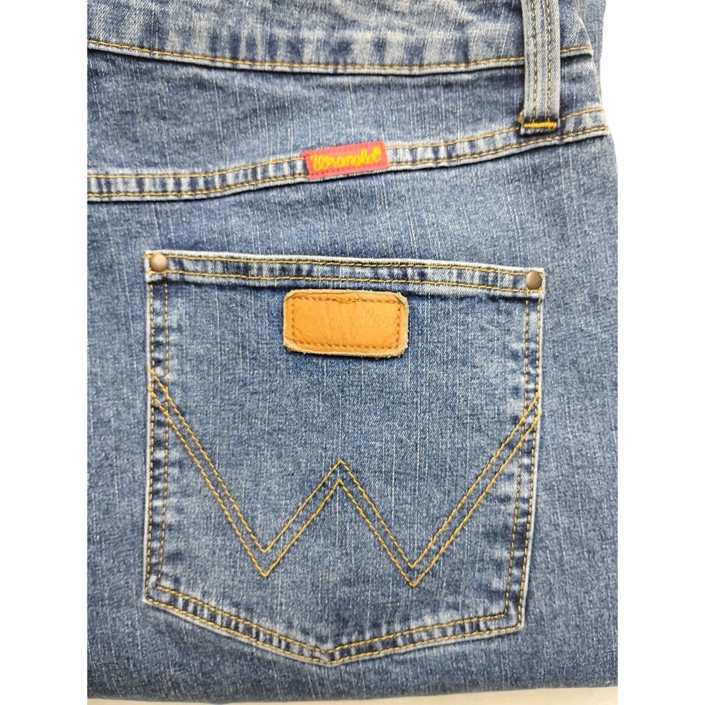 Wrangler Women's Western Bootcut Jeans Size 13x36 Stretch Cowgirl Tall